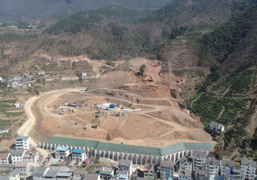 古夫镇王家坡滑坡治理暨生态修复工程